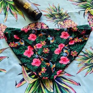 Fused Hawaii Womens XL Bikini Bottom Low Cut Cheeky Hapuna Brighter Days Floral